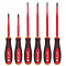 Milwaukee 6pc 1000V Insulated Slim Tip Screwdriver Set